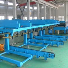 Electric Automatic roll forming machine Pallet Stacker