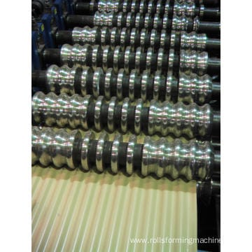 Steel good appearance corrugated sheet roll forming machine