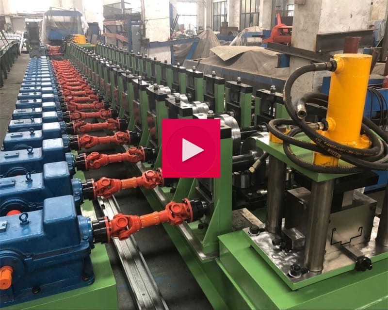 Fully Automatic Metal Door Frame Making Machine