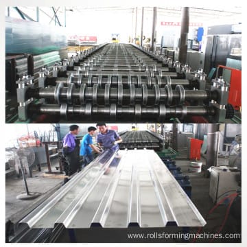Cargo compartment plate roll forming machine