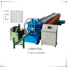 Steel construction profiles roll forming machine